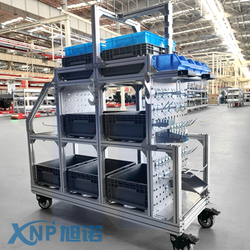 铝合金物流周转小推车为何深受工厂的喜爱？