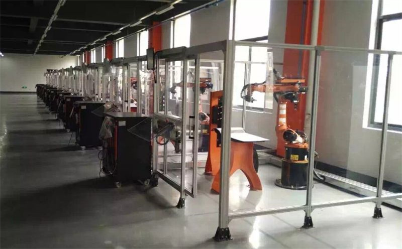 91视频美女午夜黄片免费视频焊接机器人围栏